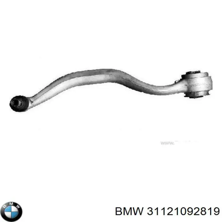 31121092819 BMW barra oscilante, suspensión de ruedas delantera, inferior izquierda