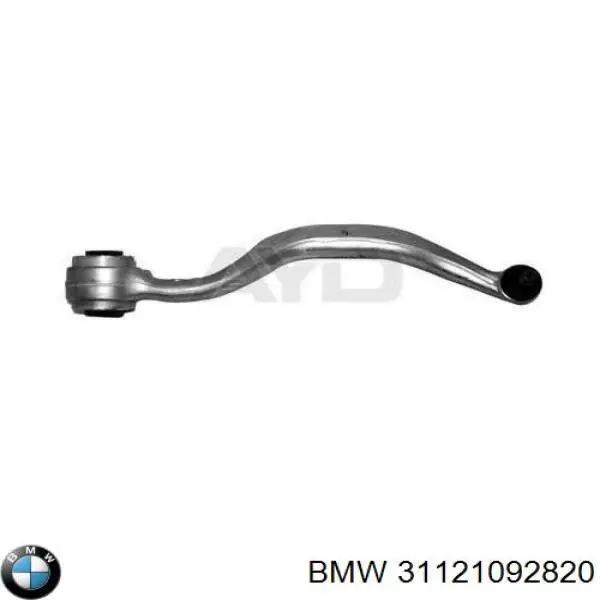 31121092820 BMW barra oscilante, suspensión de ruedas delantera, inferior derecha