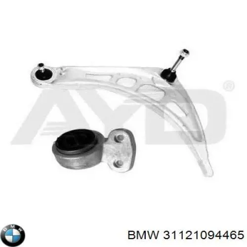 31121094465 BMW Brazo inferior izquierdo de la suspensión delantera