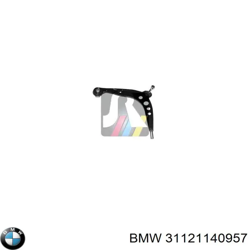Brazo inferior izquierdo de la suspensión delantera BMW 31121140957