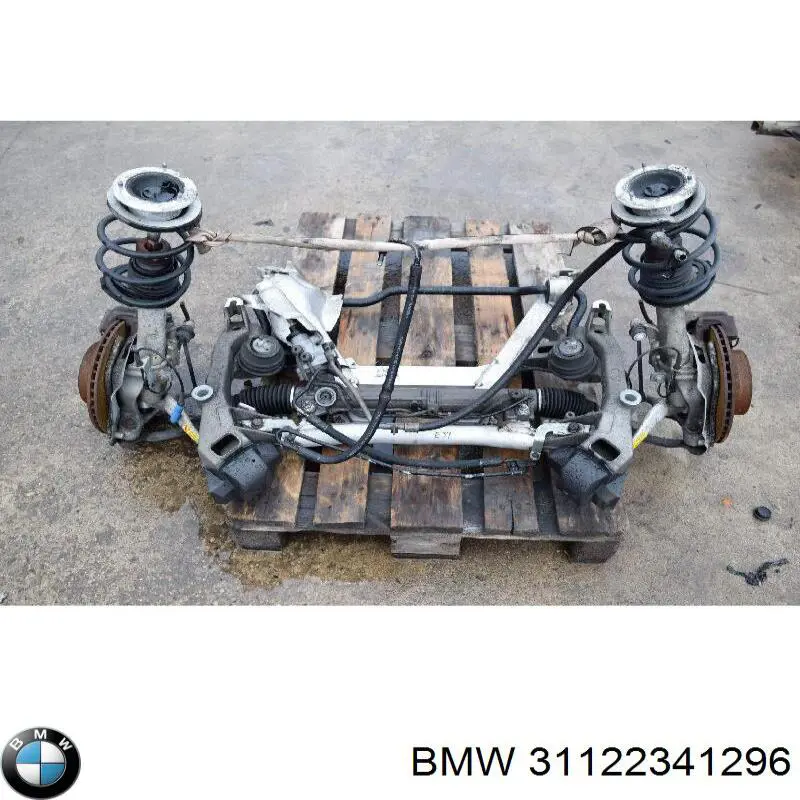 Brazo inferior derecho de la suspensión delantera BMW 31122341296