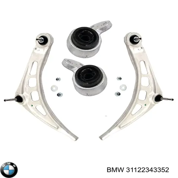Brazo inferior derecho de la suspensión delantera BMW 31122343352