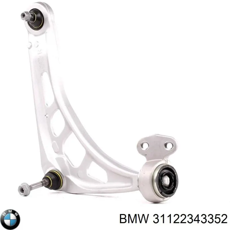 Brazo inferior derecho de la suspensión delantera 31122343352 BMW