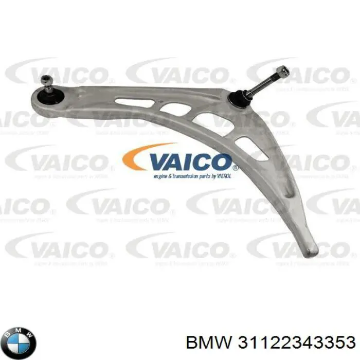 Brazo inferior izquierdo de la suspensión delantera BMW 31122343353 precio, desde 88,19 EUR