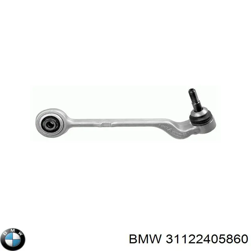 Brazo inferior derecho de la suspensión delantera 31122405860 BMW