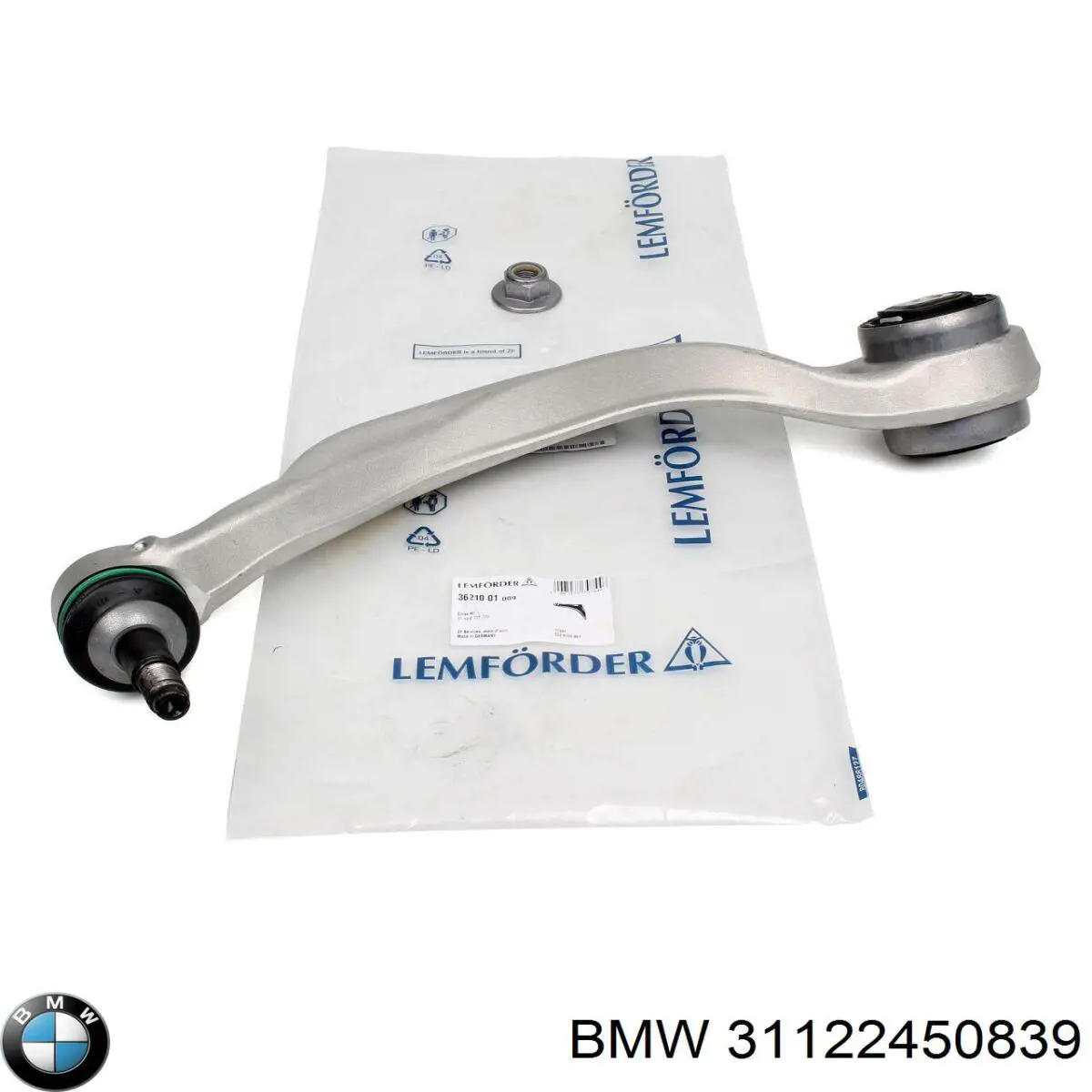 Brazo inferior derecho de la suspensión delantera TC4608 Delphi