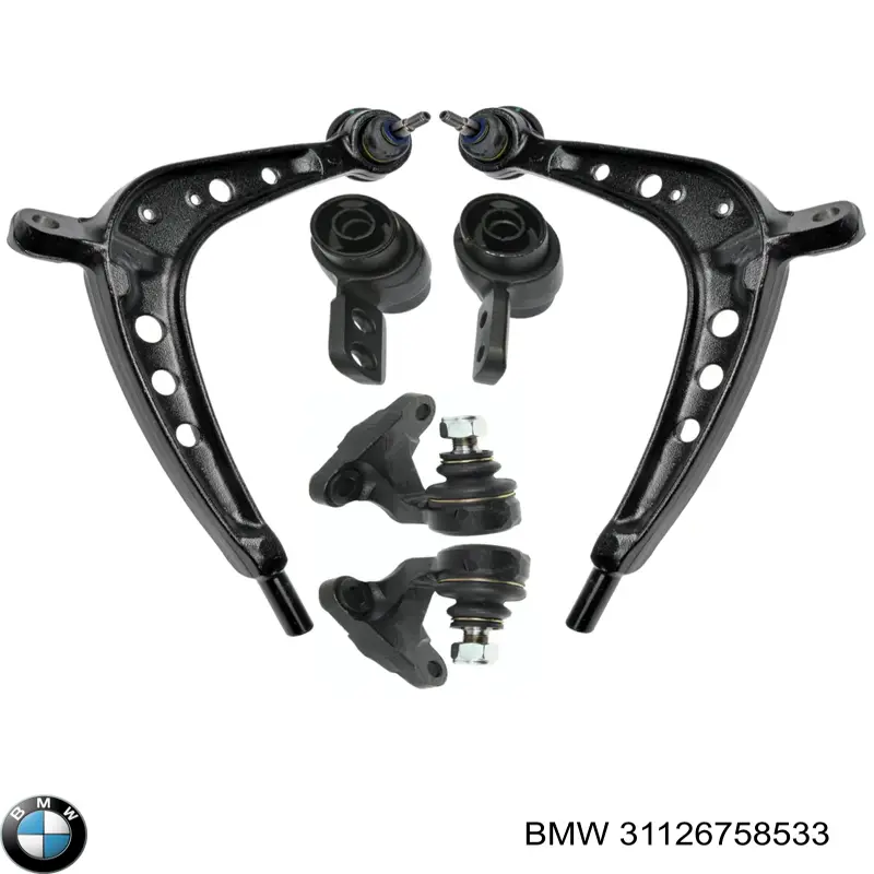 31126758533 BMW Brazo inferior izquierdo de la suspensión delantera