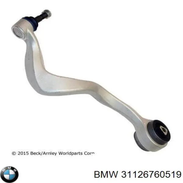 31126760519 BMW barra oscilante, suspensión de ruedas delantera, inferior izquierda