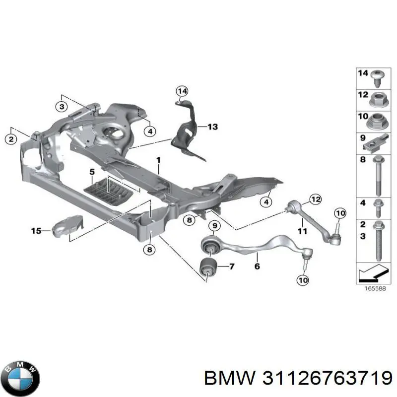 Comprar 31126763719 BMW Silentblock