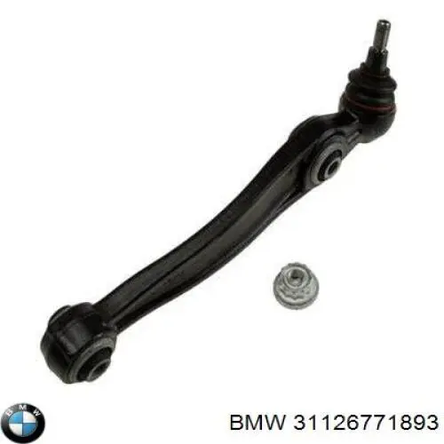 Brazo inferior izquierdo de la suspensión delantera 31126771893 BMW