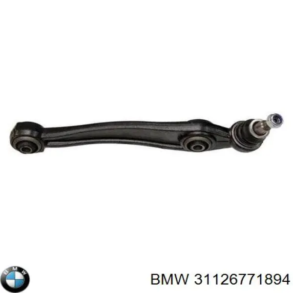 Brazo inferior derecho de la suspensión delantera 31126771894 BMW