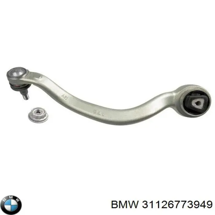 Brazo inferior izquierdo de la suspensión delantera BMW 31126773949