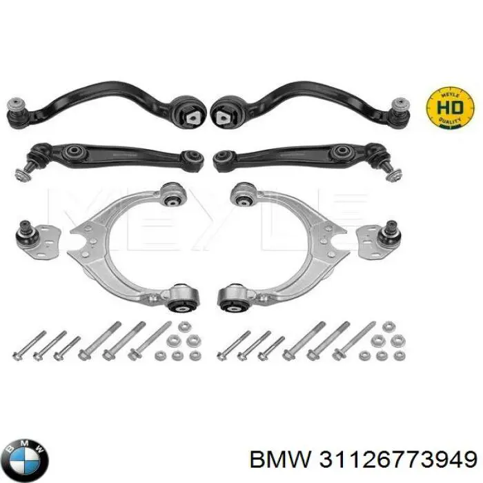 31126773949 BMW Brazo inferior izquierdo de la suspensión delantera