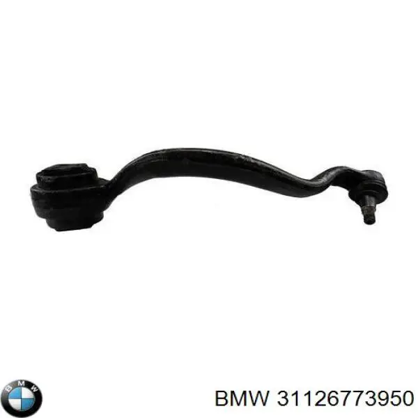 Brazo inferior derecho de la suspensión delantera 31126773950 BMW
