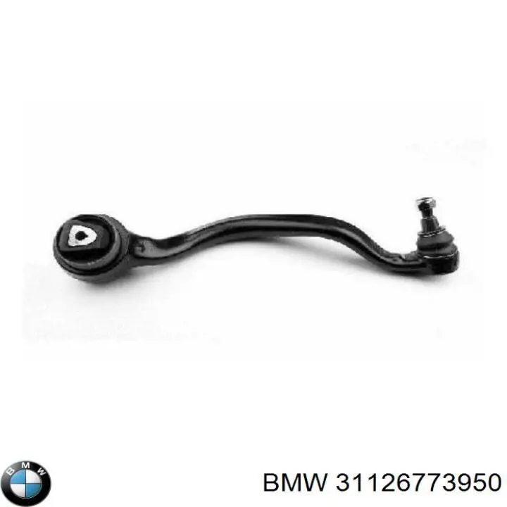 Brazo inferior derecho de la suspensión delantera 31126773950 BMW
