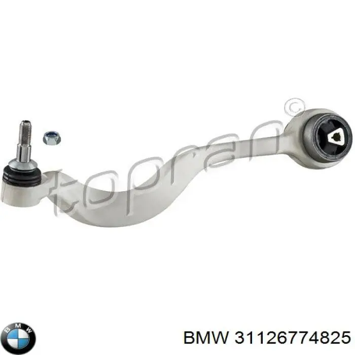 Brazo inferior izquierdo de la suspensión delantera 31126774825 BMW