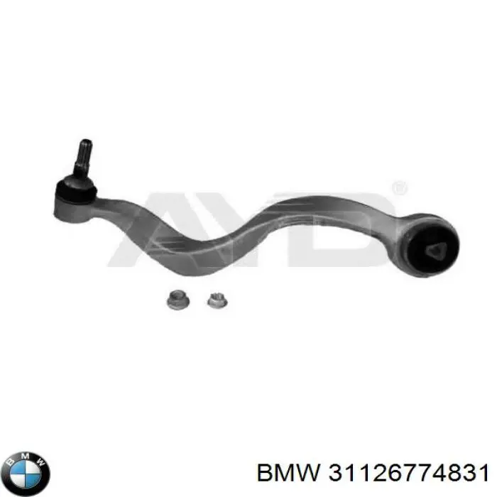 Brazo inferior izquierdo de la suspensión delantera BMW 31126774831 precio, desde 81,31 EUR