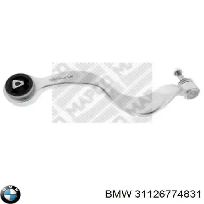 Brazo inferior izquierdo de la suspensión delantera 31126774831 BMW