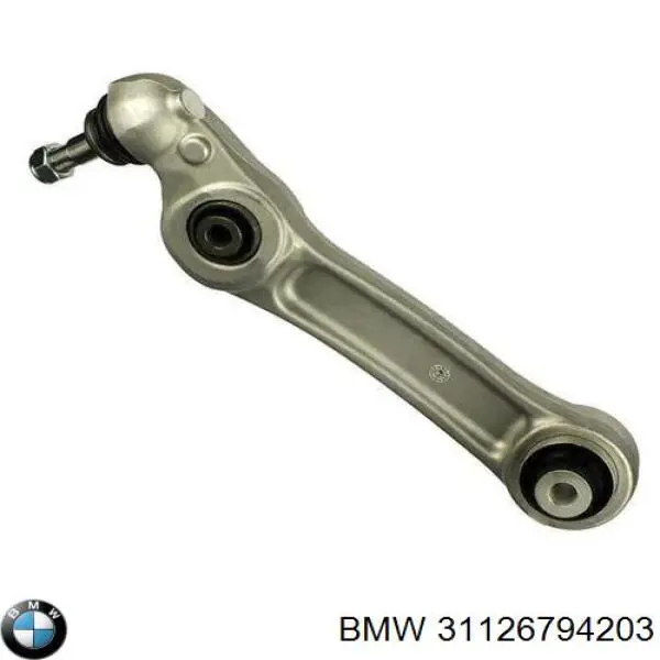 Brazo inferior izquierdo de la suspensión delantera 31126794203 BMW