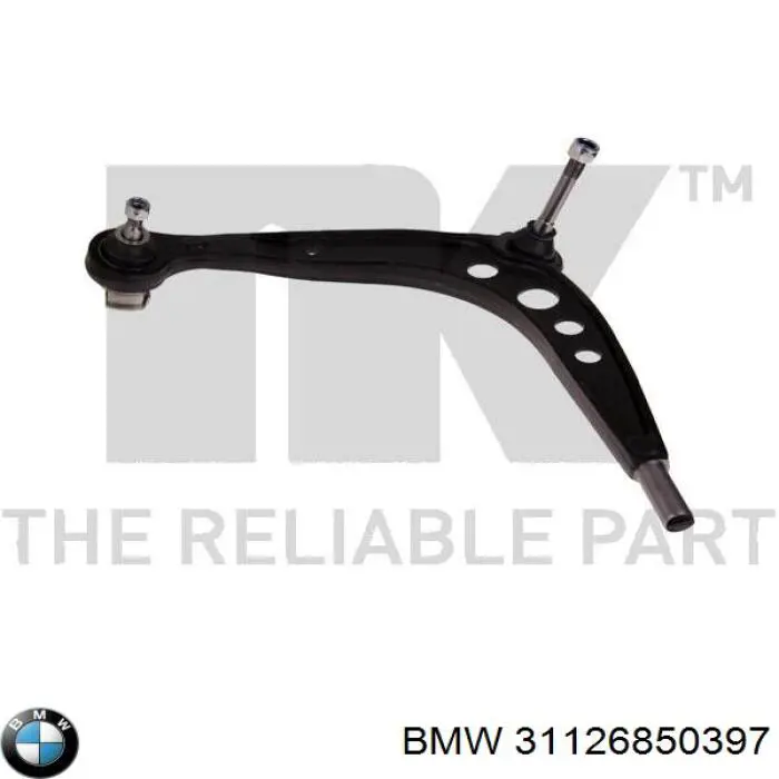 Brazo inferior izquierdo de la suspensión delantera BMW 31126850397 precio, desde 85,02 EUR