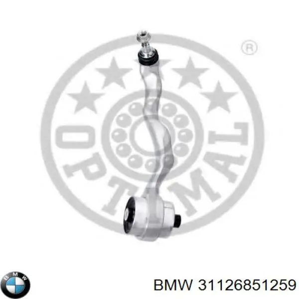 31126851259 BMW barra oscilante, suspensión de ruedas delantera, inferior izquierda