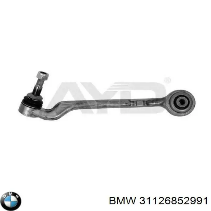 Brazo inferior izquierdo de la suspensión delantera BMW 31126852991