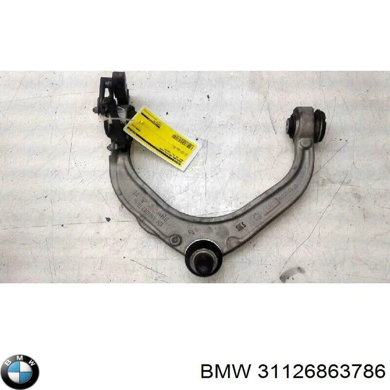 Brazo superior derecho de la suspensión delantera 31126863786 BMW