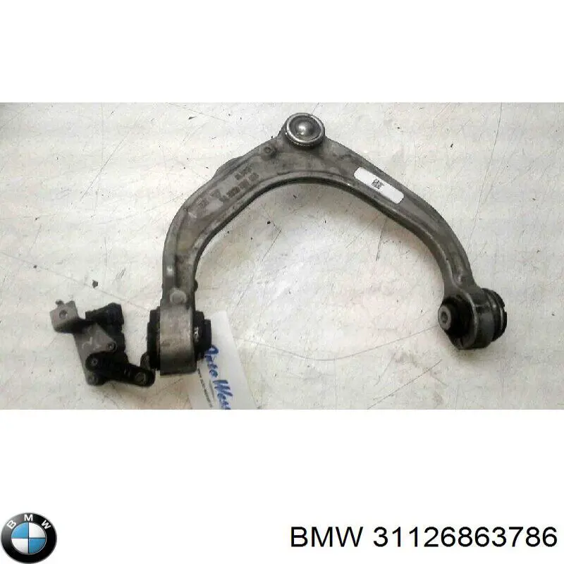 Brazo superior derecho de la suspensión delantera BMW 31126863786