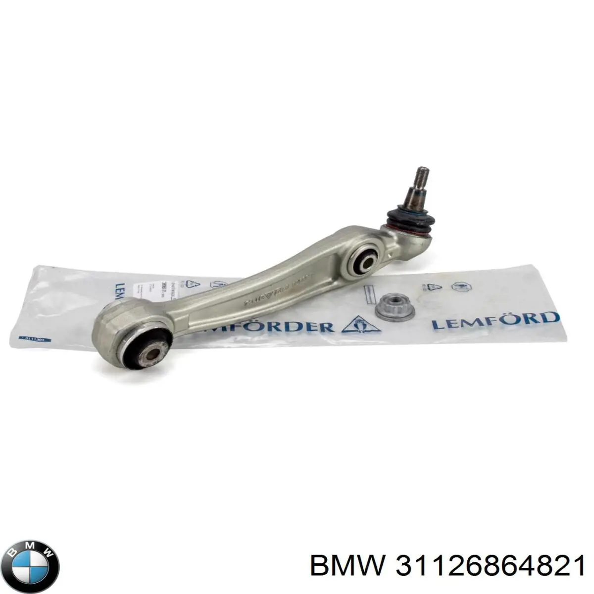 Brazo inferior izquierdo de la suspensión delantera 31126864821 BMW