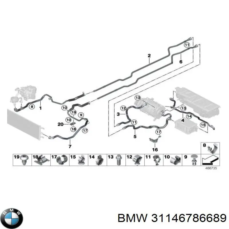  BMW 31146786689 precio, desde 2,42 EUR