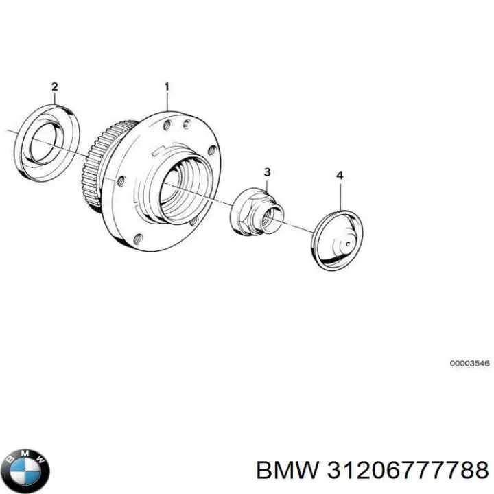 Comprar 31206777788 BMW Retén de cubo de rueda delantero