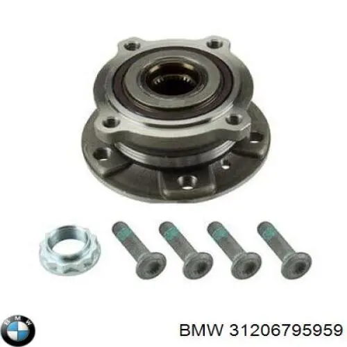 Buje de rueda delantero 31206795959 BMW