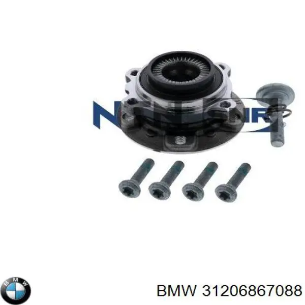 31206867088 BMW cubo de rueda delantero