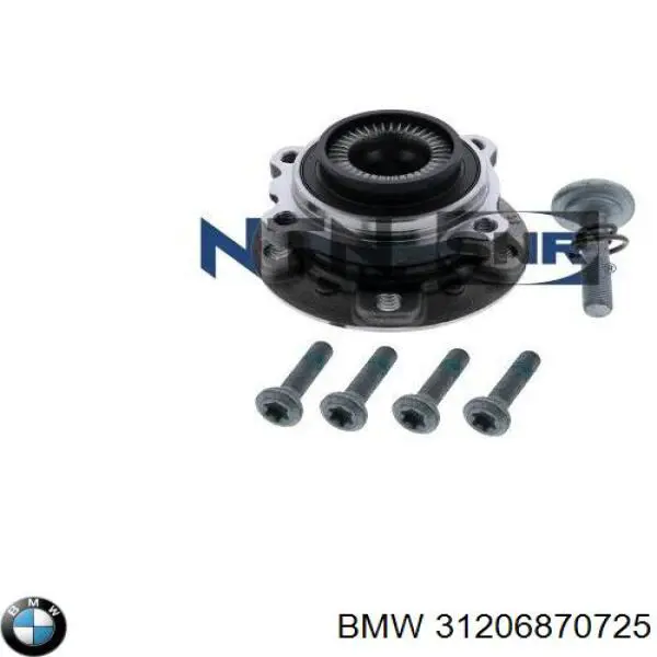 Buje de rueda delantero 31206870725 BMW