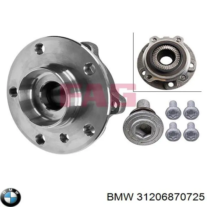Comprar 31206870725 BMW Bujes de ruedas