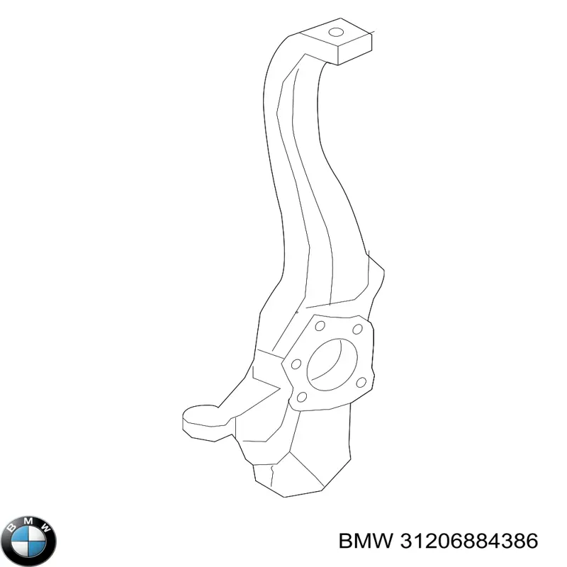 Comprar 31206884386 BMW Mangueta delantera derecha