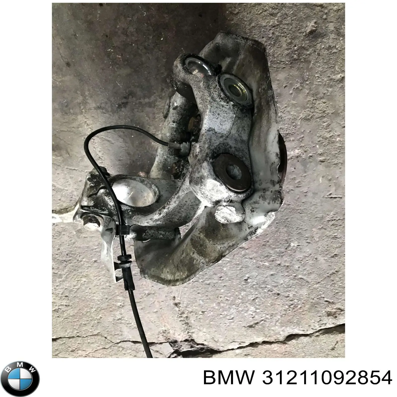 31211092854 BMW muñón del eje, suspensión de rueda, delantero derecho