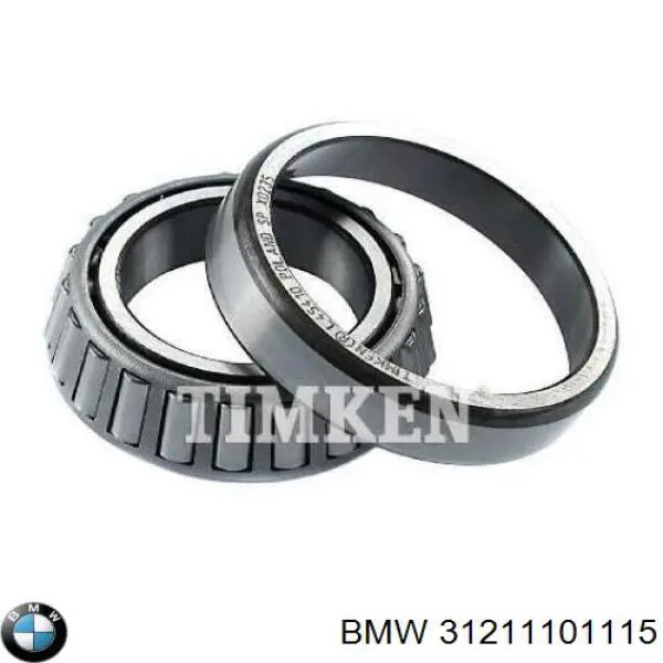 31211101115 BMW cojinete de rueda trasero interior