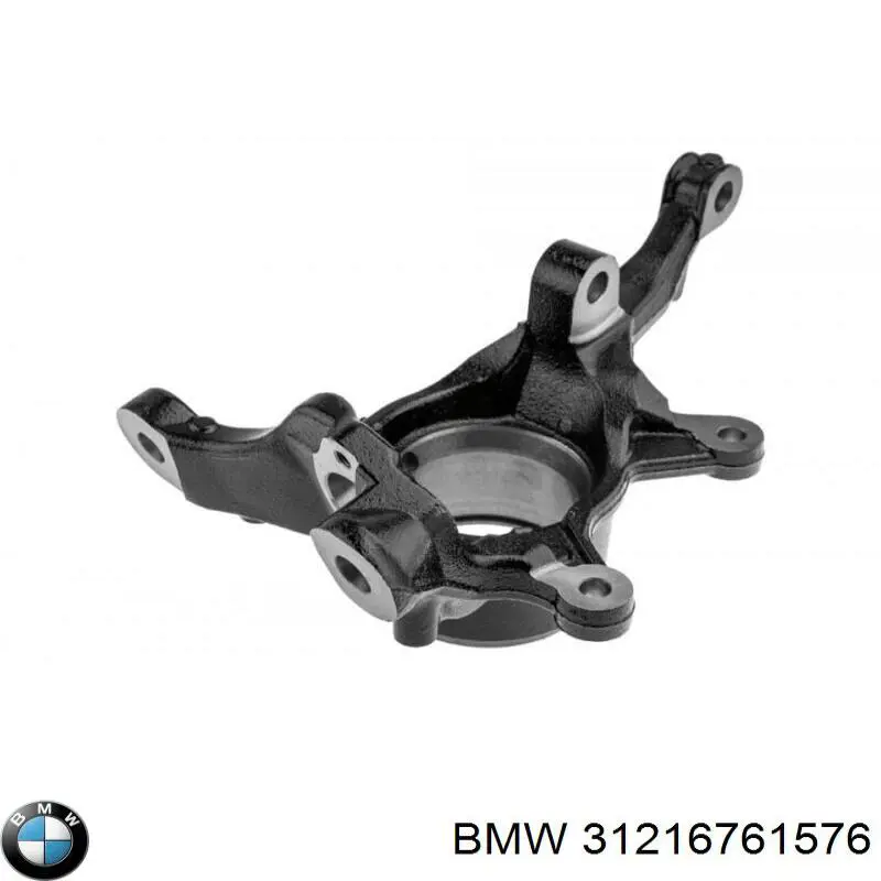 Muñón del eje, suspensión de rueda, delantero derecho BMW 31216761576