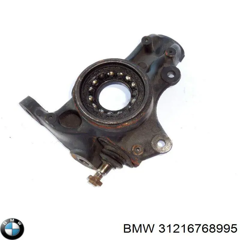 31216768995 BMW muñón del eje, suspensión de rueda, delantero izquierdo