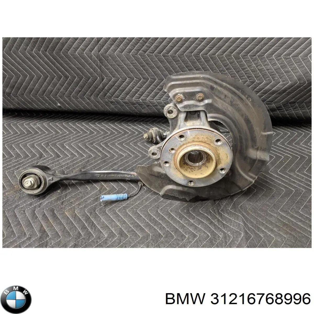 31216768996 BMW muñón del eje, suspensión de rueda, delantero derecho