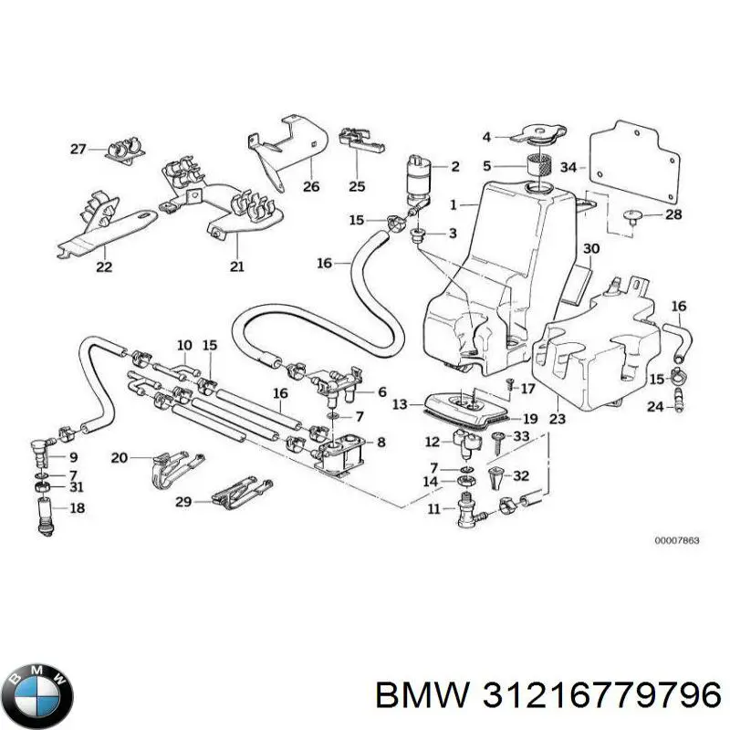 31216772672 BMW muñón del eje, suspensión de rueda, delantero derecho