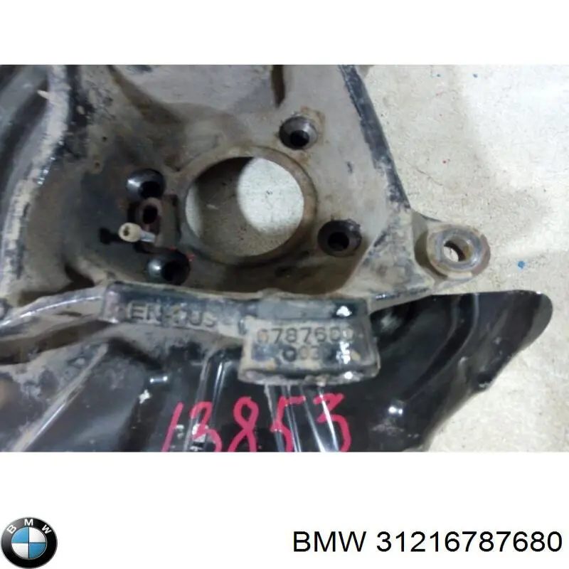 Muñón del eje, soporte de rueda, delantero derecho para BMW X3 (F25)