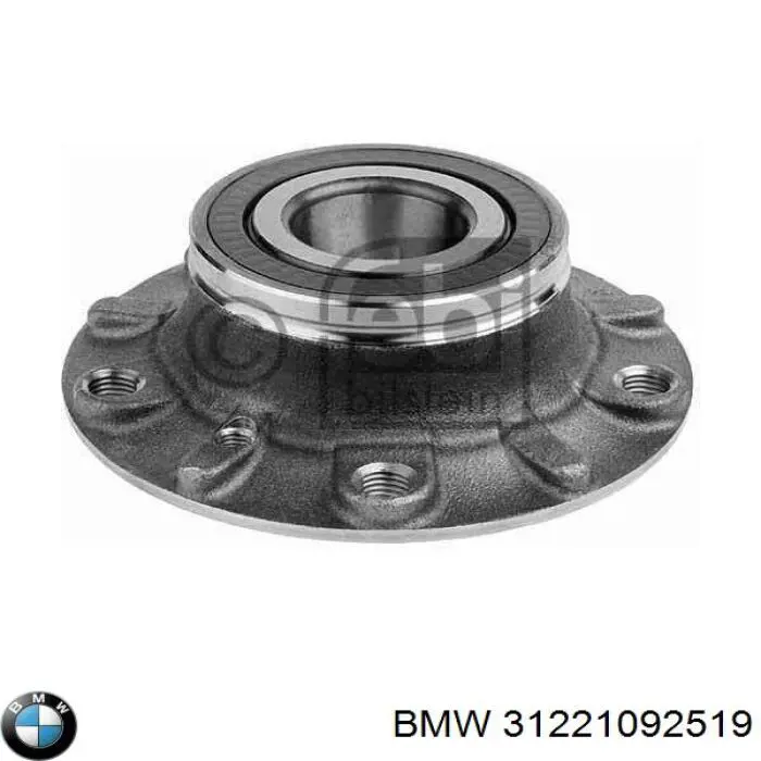 Buje de rueda BMW 31221092519