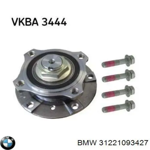 Cubo de rueda delantero BMW 5 E39