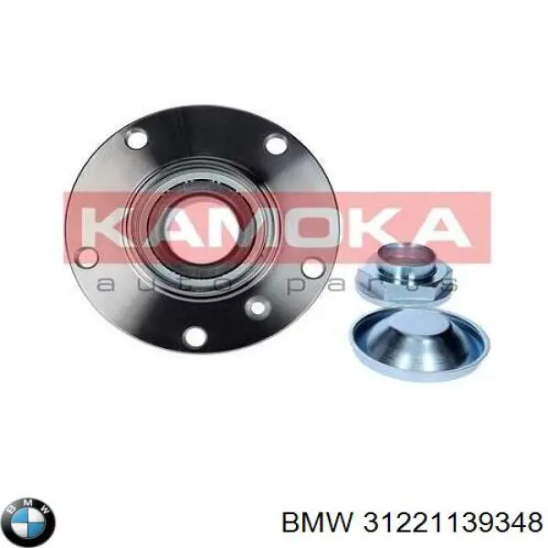 Buje de rueda delantero 31221139348 BMW