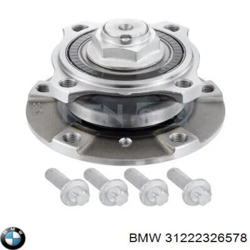 Buje de rueda delantero BMW 31222326578 precio, desde 348,20 EUR