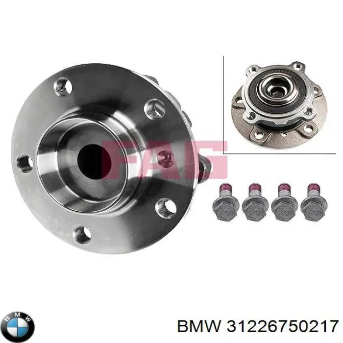 Buje de rueda delantero BMW 31226750217 precio, desde 68,72 EUR