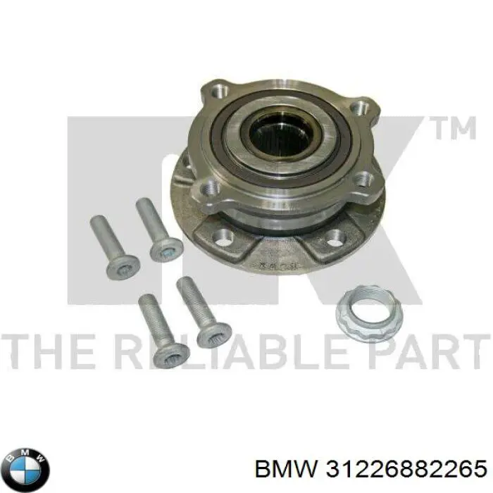 31226882265 BMW cubo de rueda delantero