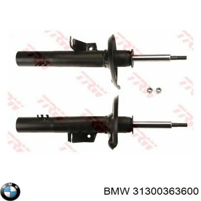 31300363600 BMW amortiguador delantero derecho